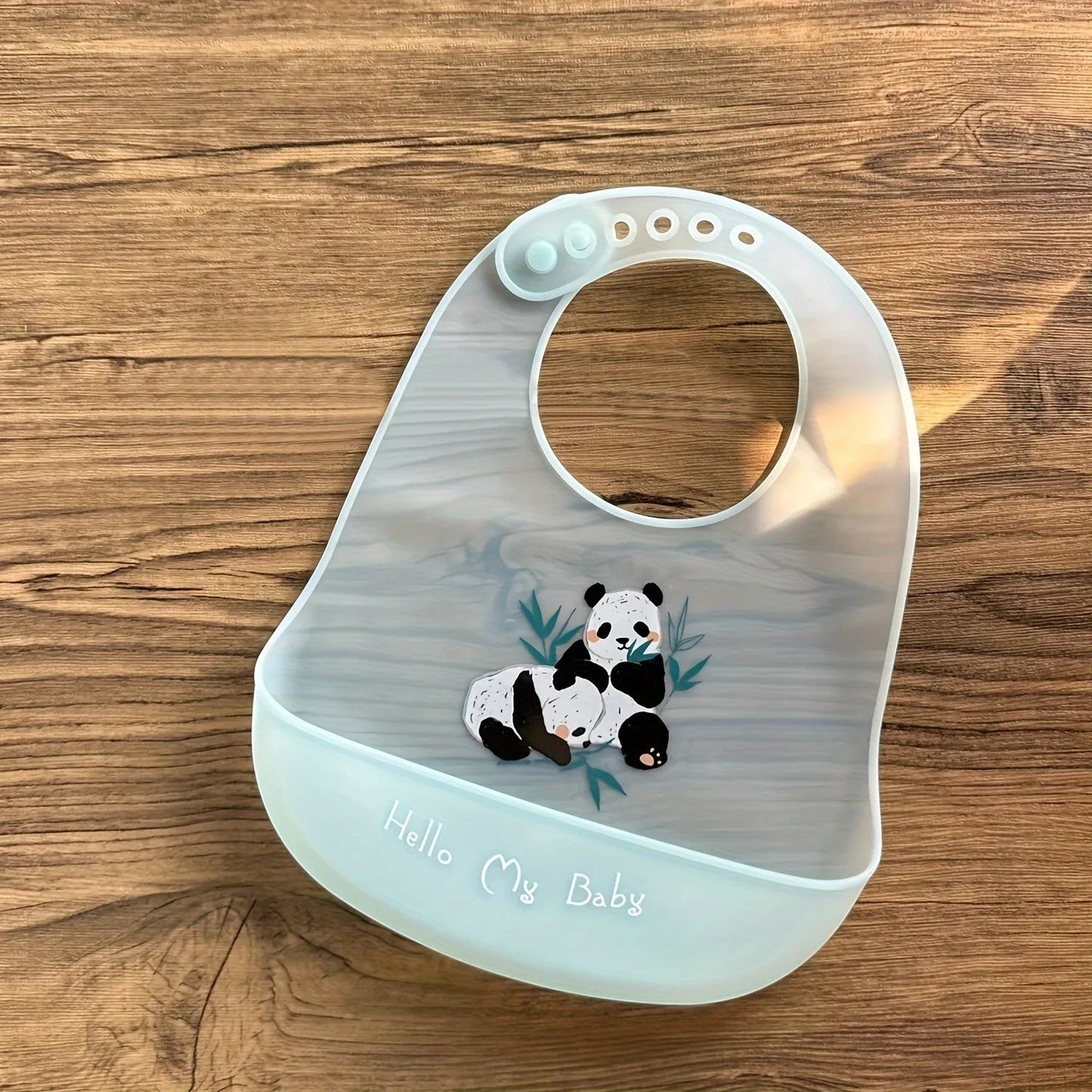 Dear Xime Waterproof Silicone Cartoon Bib — Adjustable with Catch Pocket | 6M+