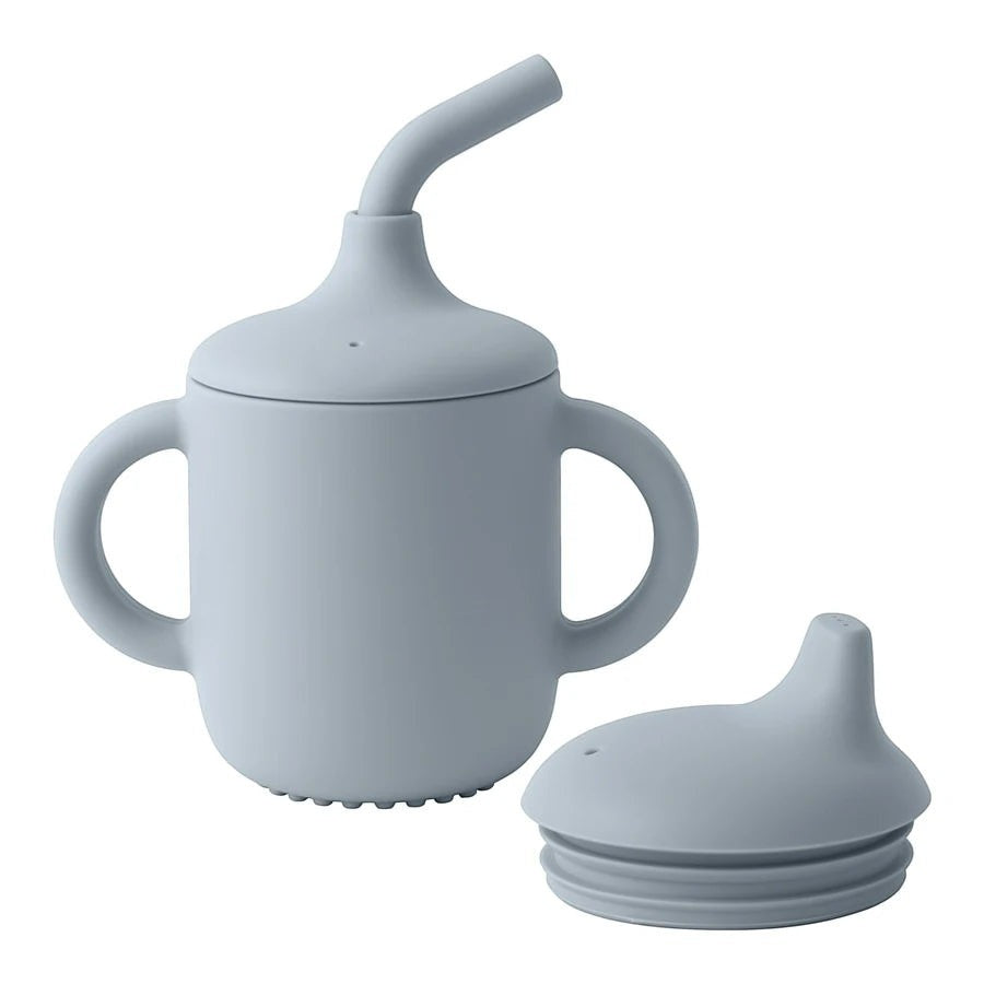 Dear Xime 2-in-1 Silicone Straw Cup & Snack Container — BPA-Free | 12M+