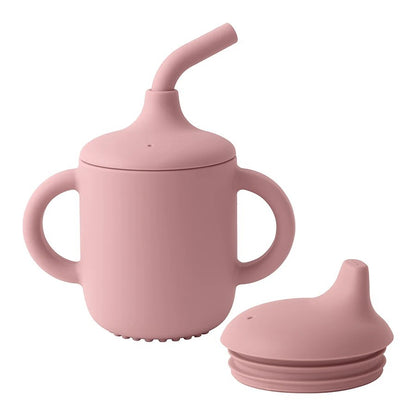 Dear Xime 2-in-1 Silicone Straw Cup & Snack Container — BPA-Free | 12M+