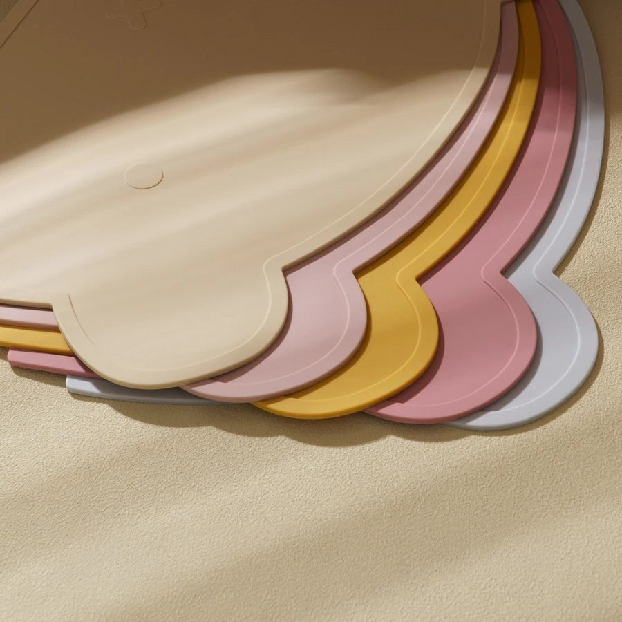 Dear Xime Silicone Bear Placemat — Waterproof, Non-Slip & BPA-Free | 6M+