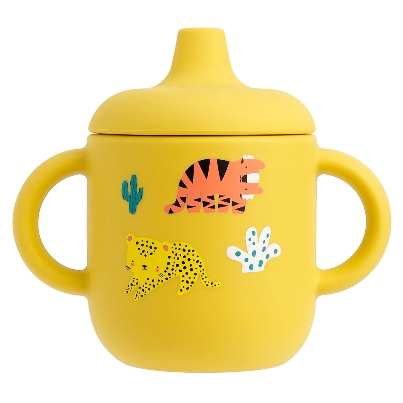 Dear Xime Cartoon Silicone Training Cup — Leak-Proof, Handled & BPA-Free | 6M+