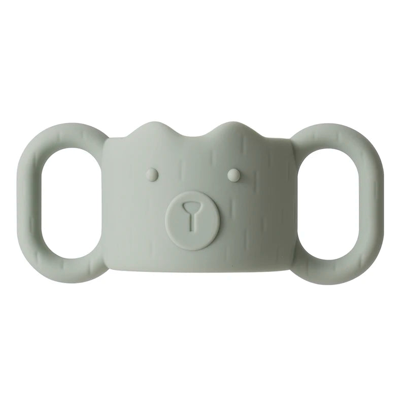 1pc Silicone Baby Bottle Handles, Narrow Straw Bottle Holder, Helps Baby Hold The Bottle, Global Fit, Standard Caliber, Removabl