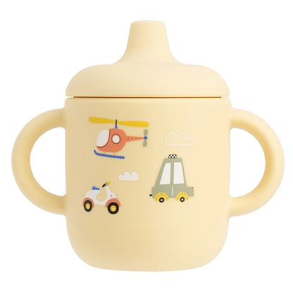 Dear Xime Cartoon Silicone Training Cup — Leak-Proof, Handled & BPA-Free | 6M+