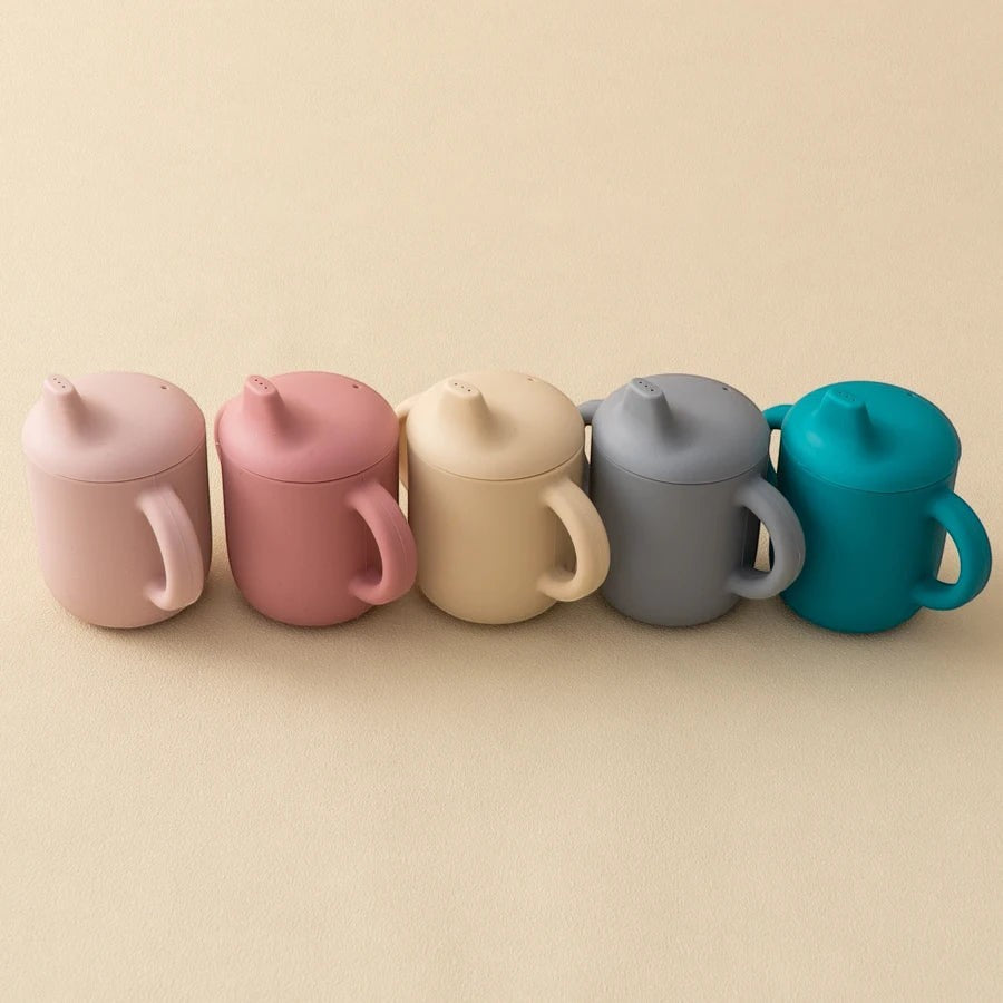 Dear Xime 2-in-1 Silicone Straw Cup & Snack Container — BPA-Free | 12M+