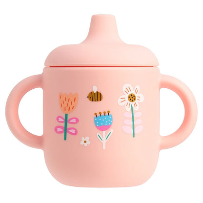 Dear Xime Cartoon Silicone Training Cup — Leak-Proof, Handled & BPA-Free | 6M+