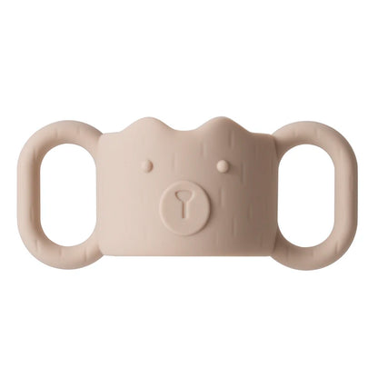 1pc Silicone Baby Bottle Handles, Narrow Straw Bottle Holder, Helps Baby Hold The Bottle, Global Fit, Standard Caliber, Removabl