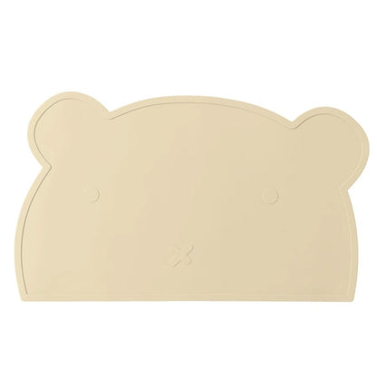 Dear Xime Silicone Bear Placemat — Waterproof, Non-Slip & BPA-Free | 6M+