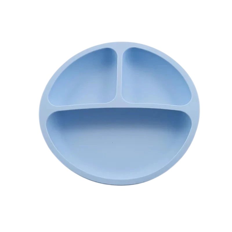 Dear Xime Silicone Suction Plate — Divided, BPA-Free Mealtime Essential | 6M+