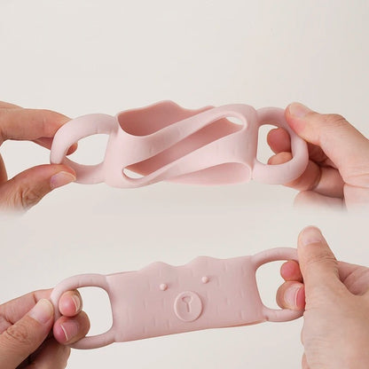 Dear Xime Silicone Bottle Grip Handles — Universal Fit, Removable | 6M+