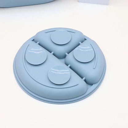 Dear Xime 7-Piece Silicone Mealtime Set — Suction Plate, Bowl, Bib, Cup, Snack Cup & Wooden Cutlery | 6M+